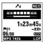 SONY ICD-UX502 - Adding a track mark - 2