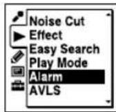 SONY ICD-UX502 - Playing Back a File at a Desired Time with an Alarm - 2