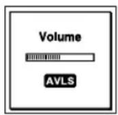 SONY ICD-UX502 - When "AVLS" is set to "ON" - 1