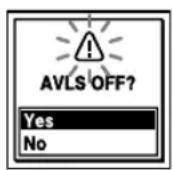 SONY ICD-UX502 - When "AVLS" is set to "OFF" - 1