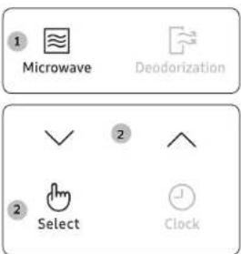 SAMSUNG MS22M8054AW - Innhold - 1