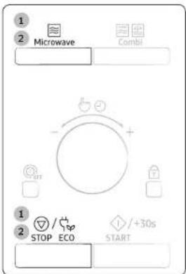 SAMSUNG MC28M6065CW - Veiledning for kraftig tining - 1