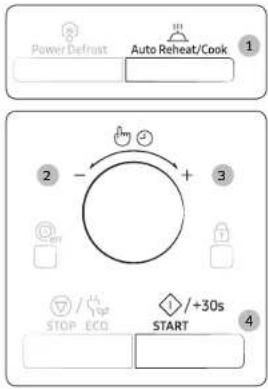 SAMSUNG MC28M6065CW - FORSIGTIG - 1