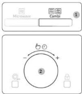 Microwave Combi 1 - + - - - 2