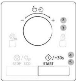 SAMSUNG MC28M6065CW - Justere tilberedningstiden - 9