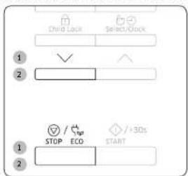 SAMSUNG MS23K3523AW - Slukning af bipperen - 1