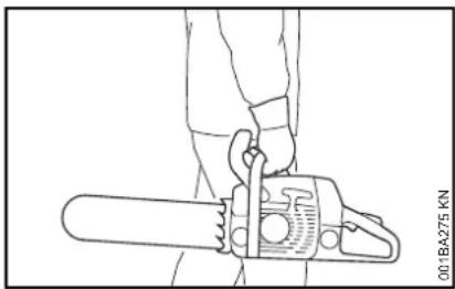 STIHL MS 194 C-E - WARNING - 1