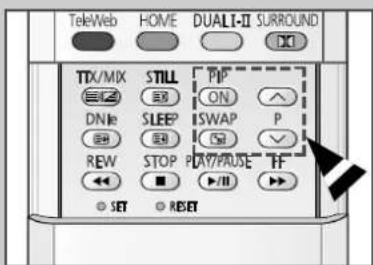 TeleWeb HOME DUALI-II SURROUND TTX/MIX STILL TIP DN In SLEEP ON SWAP P REW STOP PLAY/PRAUSE FF SET RESET