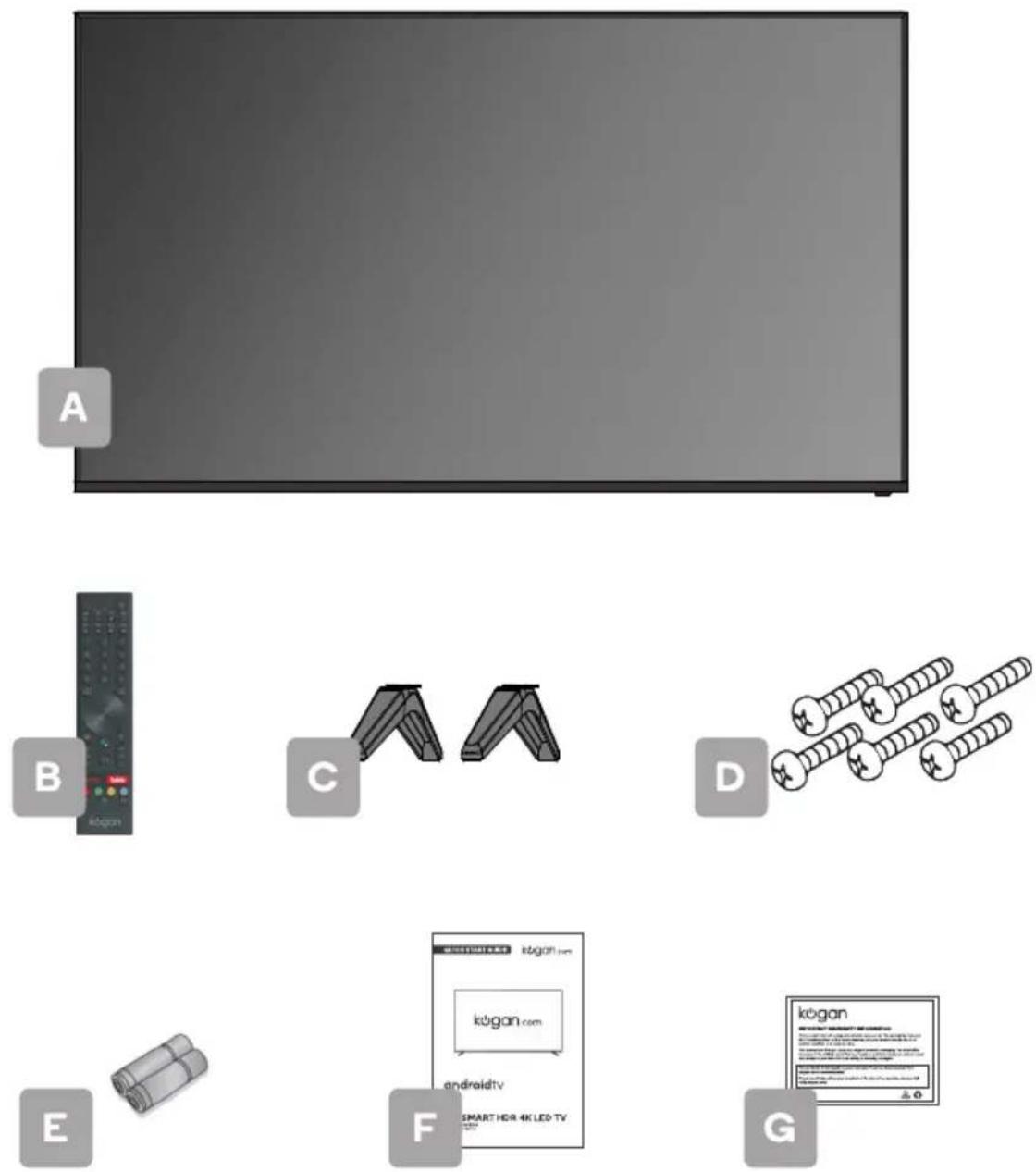 Kogan XU9210 - COMPONENTS - 1