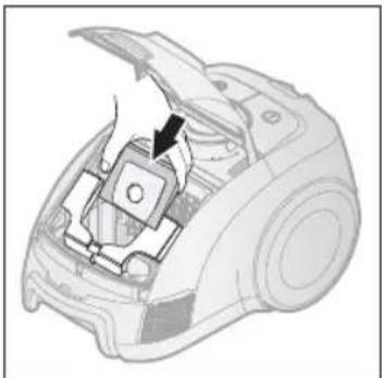 SAMSUNG SC6243 - chANGING The DUST BAG - 3