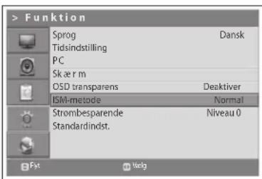 LG 42PG6300 - Metode til minimering af billedvedhæftning (ISM) - 1