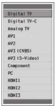 LG 42PG6300 - Valg af den primære signalkilde - 1