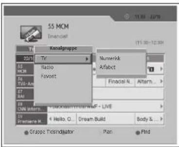 LG 42PG6300 - Visning af kanallister i grupper - 4