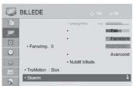 LG 55LD650N - Nulstilling af skærm - 1
