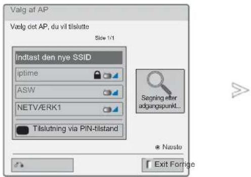 LG 55LD650N - Når en sikkerhedskode allerede er indstillet - 1