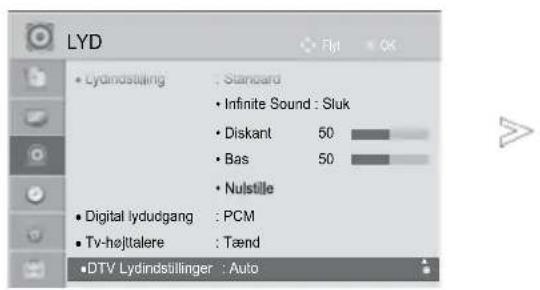 LG 47LD450N - DTV-LYDINDSTILLING (KUN I DIGITAL TILSTAND) - 1