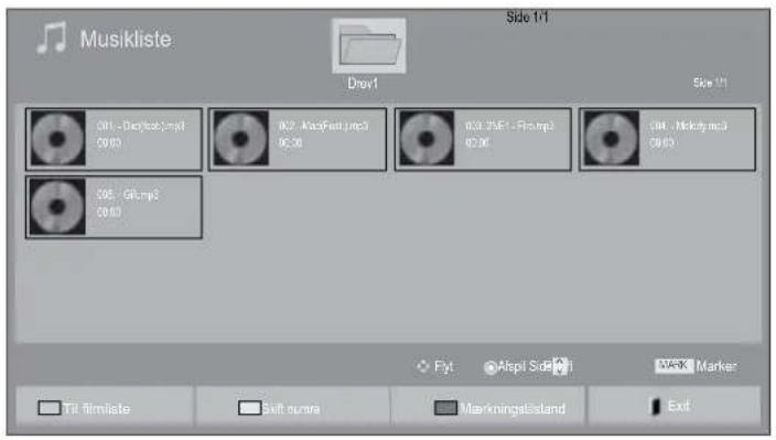 LG 47LD450N - SÅDAN BRUGER DU USB-ENHEDEN - 1
