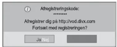 LG 47LD450N - DIVX-REGISTRERINGSKODE - 15