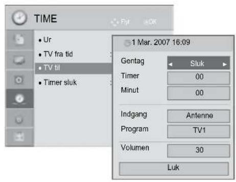LG 47LD450N - AUTOMATISK TÆND/SLUK-TIMER - 3