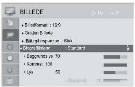 LG 47LD450N - Forvalg af billedtilstand - 1