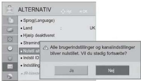 LG 42LD650N - INITIALISERING(GENDANNELSE AF DE OPRINDELIGE FABRIK-SINDSTILLINGER) - 3