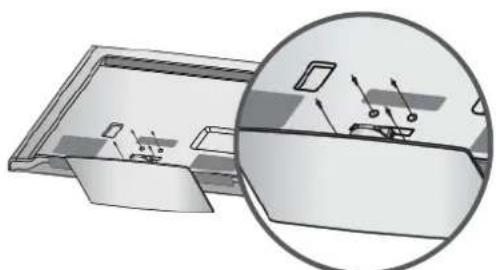 LG 42LD650N - MONTERING PÅ SOKKEL - 4