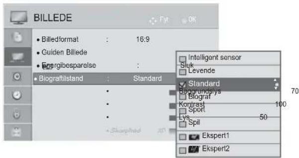 LG 37LD450N - Farvetmp. - 2