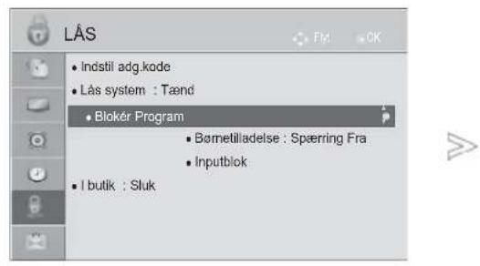 LG 37LD450N - BLOCK PROGRAMME (BLOKÉR PROGRAM) - 1