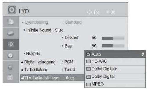 LG 37LD450N - DTV-LYDINDSTILLING (KUN I DIGITAL TILSTAND) - 3