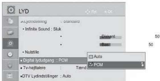 LG 32LD350N - DTV-LYDINDSTILLING (KUN I DIGITAL TILSTAND) - 9