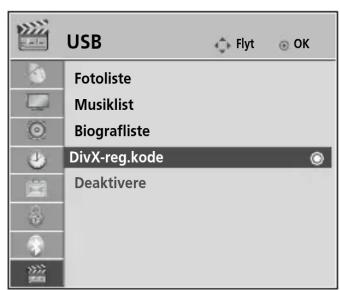 LG 32LD320N - DIVX-REGISTRERINGSKODE - 1