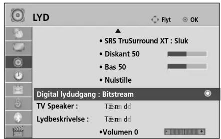 LG 32LD320N - DTV-LYDINDSTILLING (KUN I DIGITAL TILSTAND) - 6