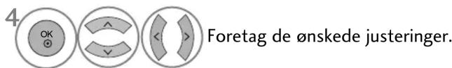 LG 32LD320N - Justering af skærmbilledets placering, størrelse og fase - 6