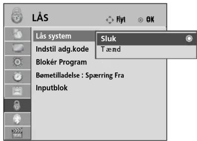 LG 32LD320N - FORÆLDREKONTROL/KLASSIFICERINGER - 2