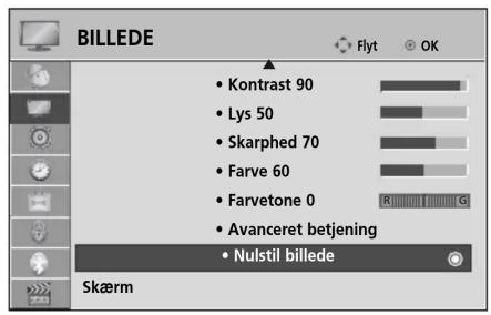 LG 32LD320N - GENDANNELSE AF STANDARDINDSTILLINGER - 1