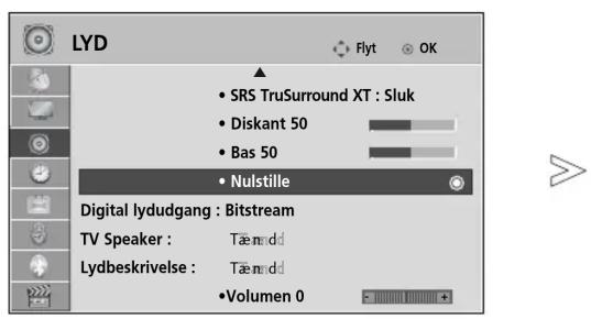 LG 32LD320N - NULSTILLING AF LYD - 1