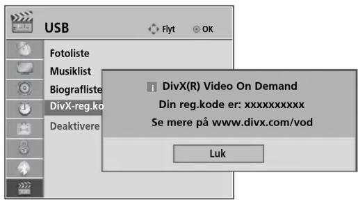 LG 32LD320N - DIVX-REGISTRERINGSKODE - 3