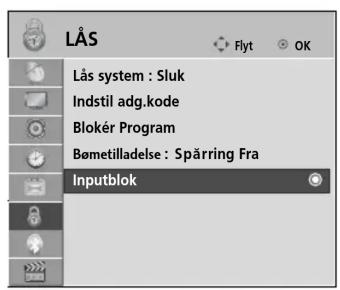 LG 32LD320N - BLOKERING AF EKSTERN INDGANG - 1