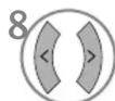LG 32LD320N - Valg af kabel (DVB kabelfunktion), hvis Finland, Sverige eller “--” er valgt - 18