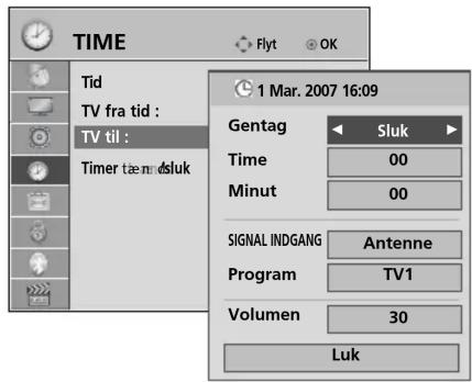 LG 32LD320N - AUTOMATISK TÆND/SLUK-TIMER - 2