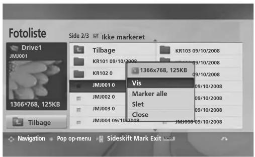 LG 32LD320N - Sådan vises fotos - 2
