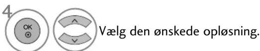 LG 32LD320N - Valg af opløsning - 6