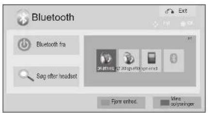 LG 60PK950N - Sådan tilslutter man Bluetooth-hovedtelefoner, der allerede er registreret - 1