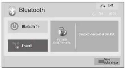 LG 50PK950N - Sådan tilslutter man Bluetooth-hovedtelefoner, der allerede er registreret - 3
