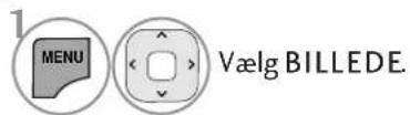 1 MENU Vælg BILLEDE.