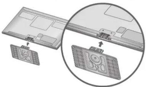 LG 50PJ550N - MONTERING PÅ SOKKEL (Undtagen 60PK5\*\*, 60PK2\*\*) - 3