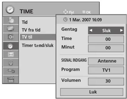 LG 50PJ350N - AUTOMATISK TÆND/SLUK-TIMER - 2