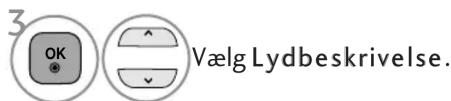 3 OK Vælg Lydbeskrivelse.