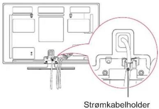 Strømkabelholder