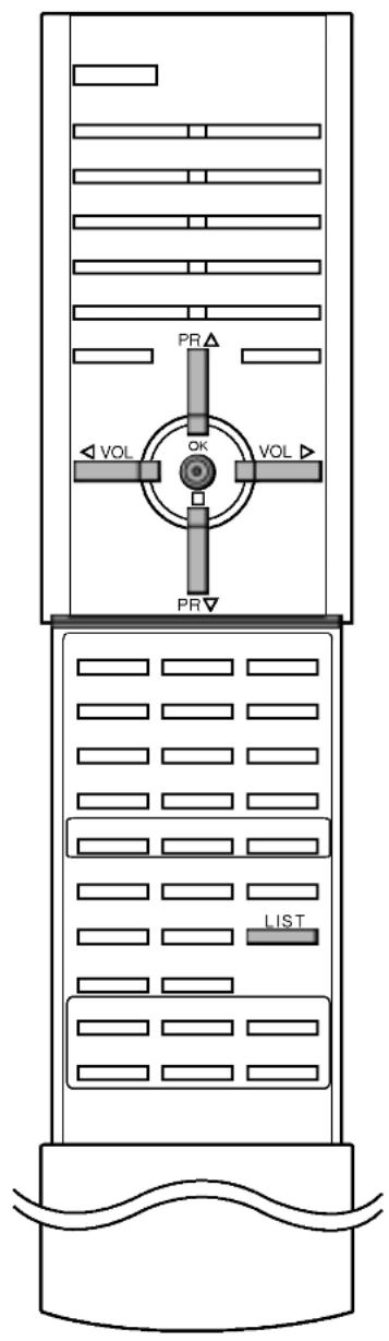 LG RZ-44SZ80DB - Vise programoversigten - 1